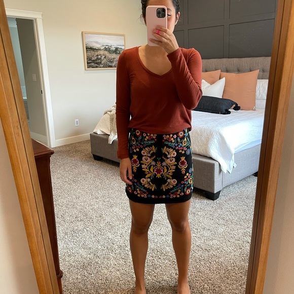 Embroidered Skirt - Picture 2 of 2